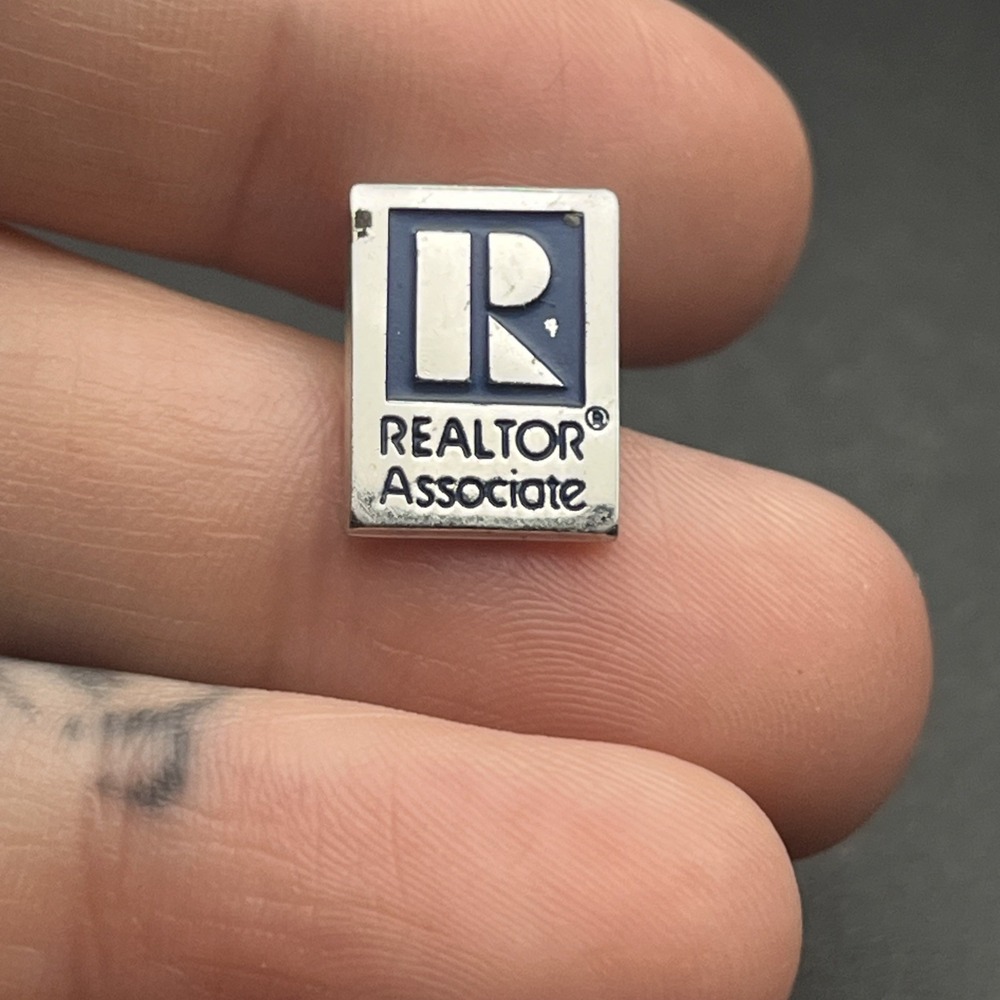 Realtor Associate Real Estate Company Lapel Hat Pin